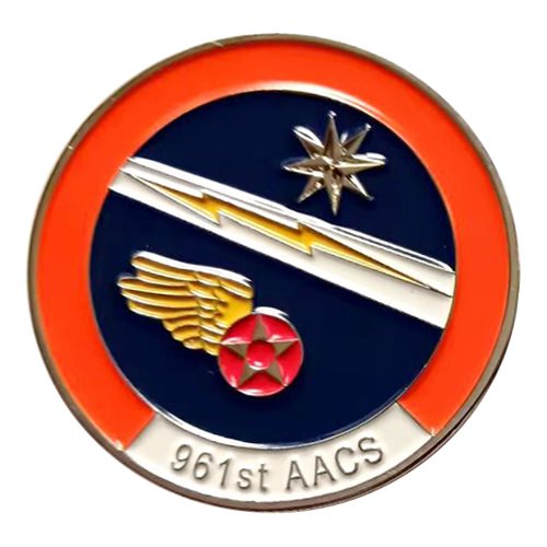 961 AACS Challenge Coin - View 2