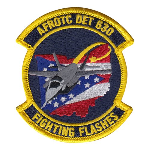 AFROTC DET 630 Fighting Flashes Patch
