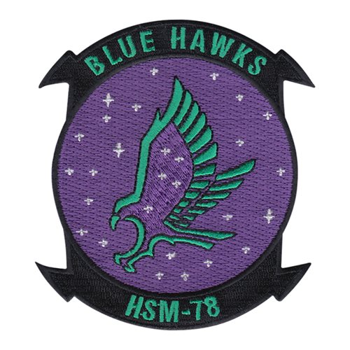 HSM-78 Blue Hawks Patch