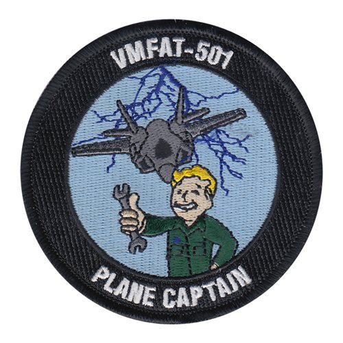 VMFAT-501 Warlords Plane Captain Patch