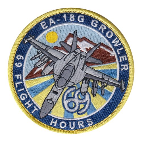 390 ECS 69 Flight Hours Patch