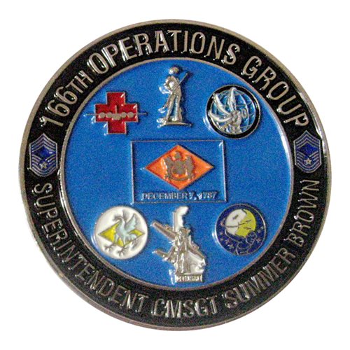 166 OG Commander Challenge Coin - View 2