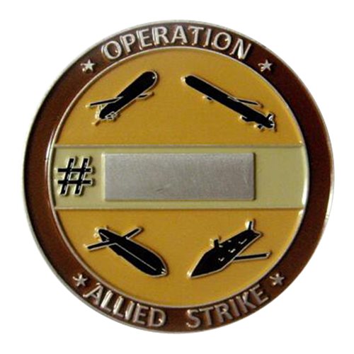 609 CAOC Syria Operation Allied Strike 2018 Challenge Coin - View 2