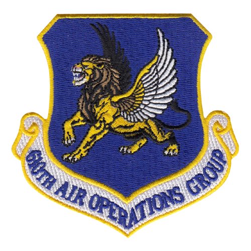 610 AOG Shield Patch