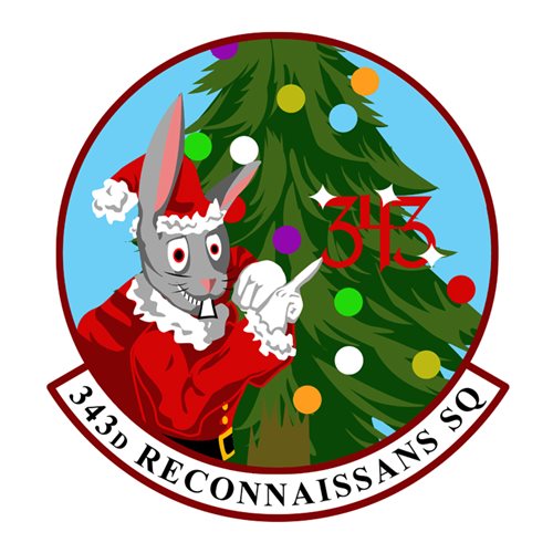 343 RS Christmas Patch