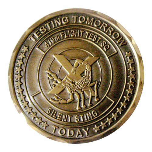 419 FLTS Bomber CTF Challenge Coin