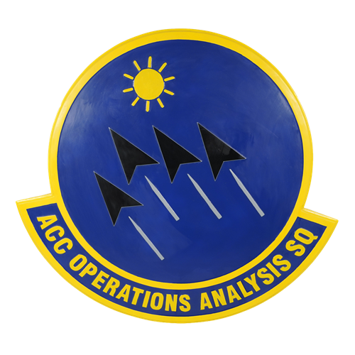 Air Combat Command Custom Wall Plaque - View 2