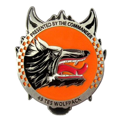 49 TES Commander Challenge Coin