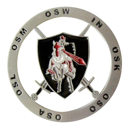 325 OSS Silver Knights Challenge Coin