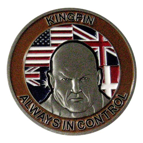 727 EACS Kingpin Challenge Coin - View 2