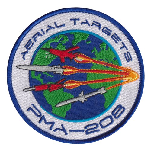 PMA-208 Aerial Target 4 Missiles Patch