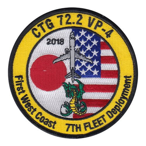 VP-4 P-8A 7th Fleet Deployment Patch