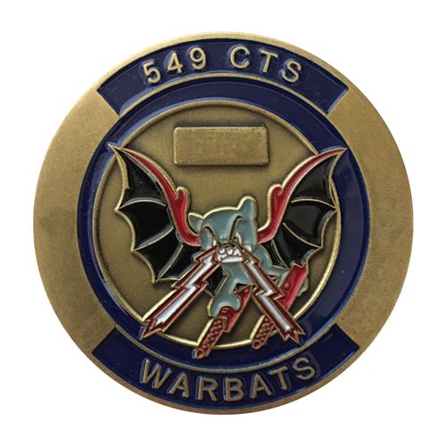 549 CTS Warbats Challenge Coin - View 2