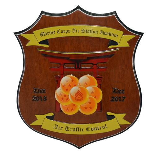 5 Point Commonwealth Shield Plaque  - View 8