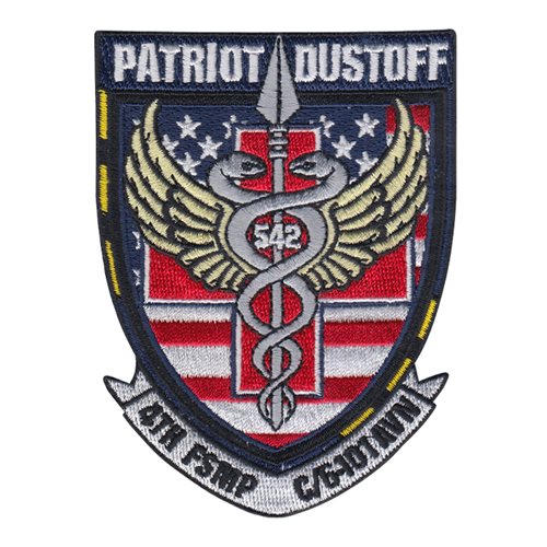 4 FSMP C Co 6-101 AVN Patriot Dustoff Patch