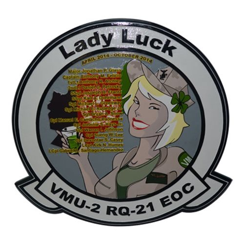 VMU-2 Deployment Plaque - View 2