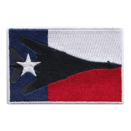 B-1 Store Black Texas Flag Patch