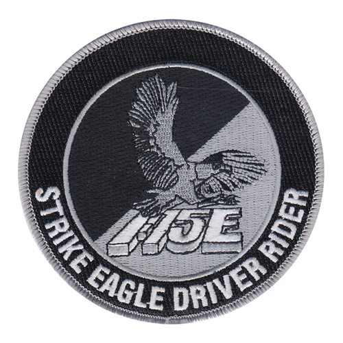 F-15E Strike Eagle Driver Rider Patch
