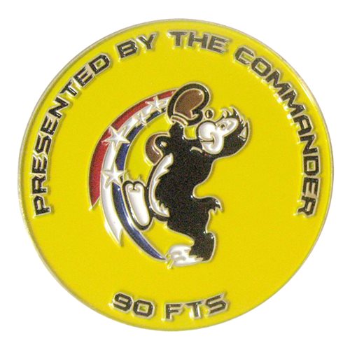 90 FTS Commander Challenge Coin