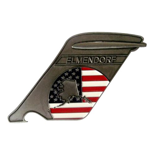 703 AMXS Tail Flash Bottle Opener Challenge Coin