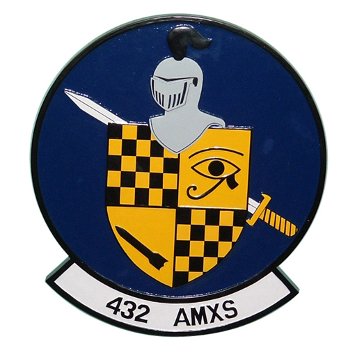 432 AMXS Custom Wall Plaque 