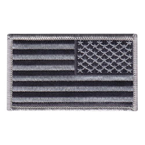USA Reverse Flag Gray Patch