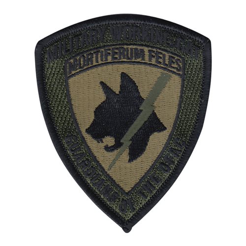 379 EMDG Military Working Cat Patch