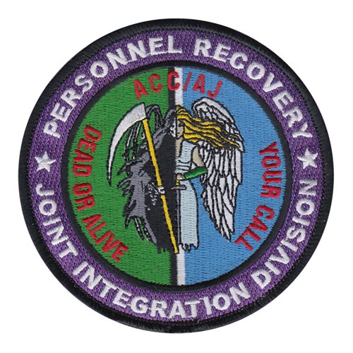 JID Personnel Recovery Patch  Headquarters Air Combat Command Patches