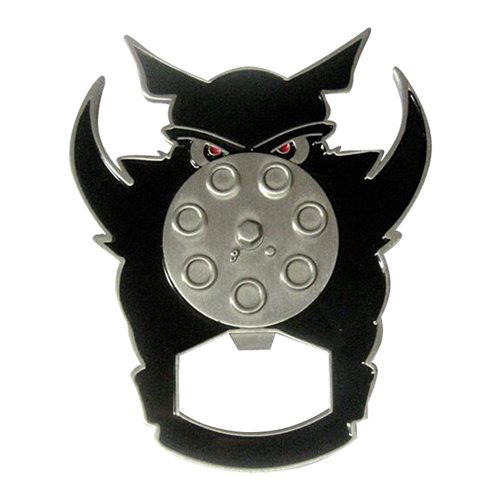 303 FS Hawgsmoke Bottle Opener Challenge Coin - View 2