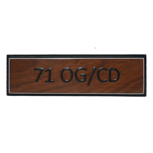 3”x10” Custom Door Sign Plaque