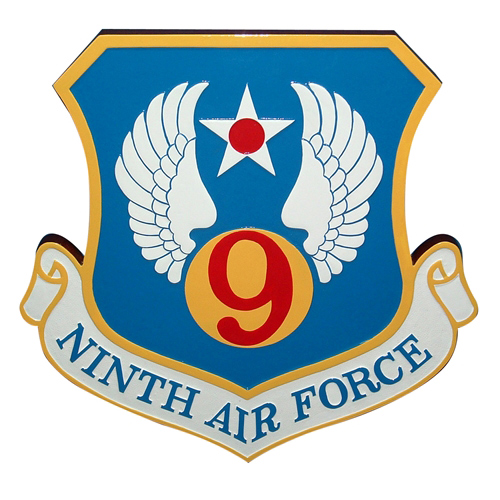 9th AF Wall Plaque