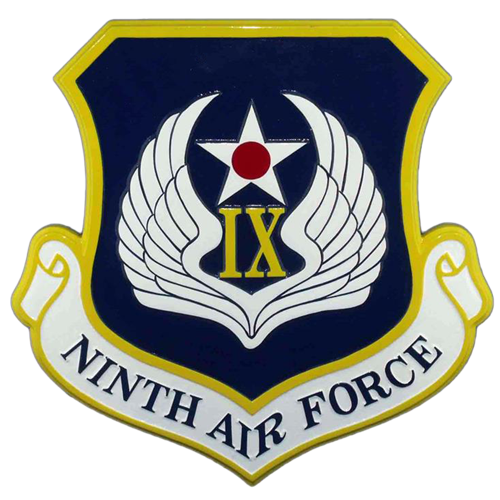 9th AF Wall Plaque - View 2