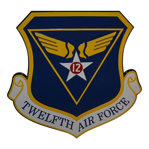 12th AF Wall Plaque