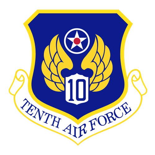 10th AF Wall Plaque