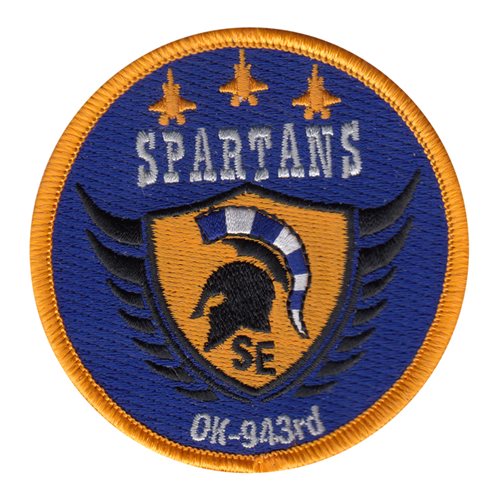 AFJROTC OK-943 SEHS Spartans Patch