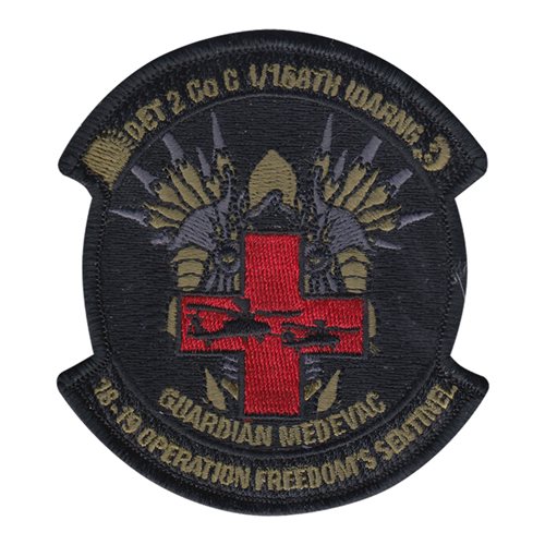 C Co, 1-168 GSAB Det 2 Friday Patch