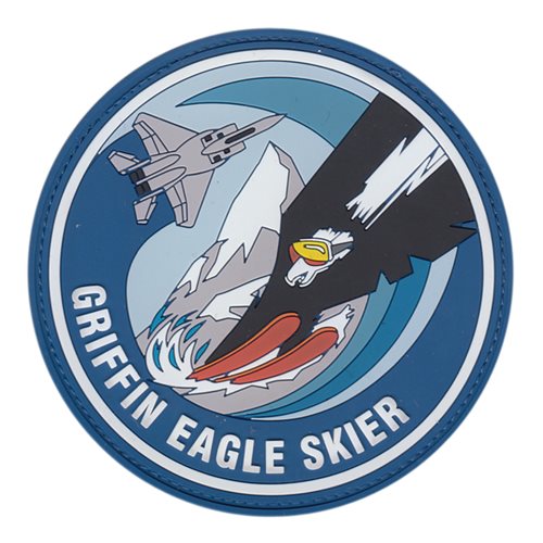 194 FS Griffin Eagle Skier PVC Patch