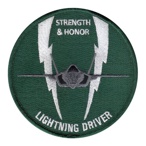 308 FS F-35 Lightning Driver Patch