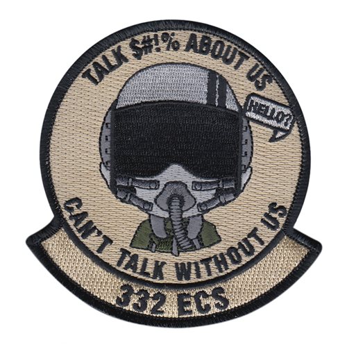 332 ECS Cant Talk Without Us Patch | 332nd Expeditionary Communications ...