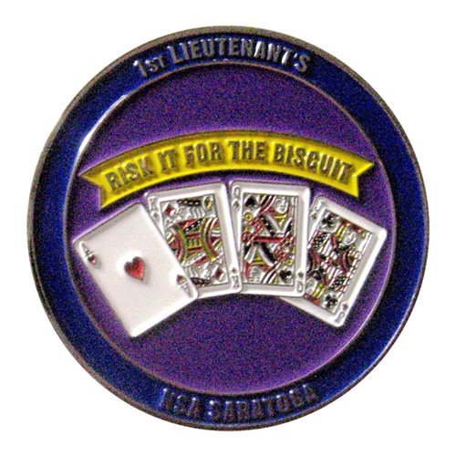 NSA Saratoga Springs Challenge Coin - View 2