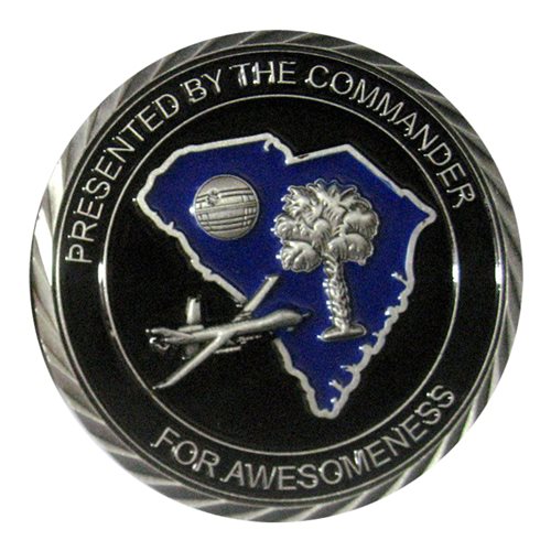 482 ATKS MQ-9 Challenge Coin - View 2