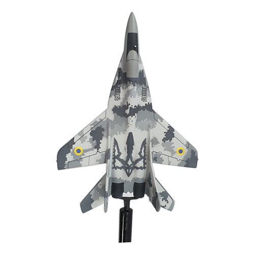Ukrainian Air Force MiG-29 Fulcrum Custom Airplane Model Briefing Sticks - View 4