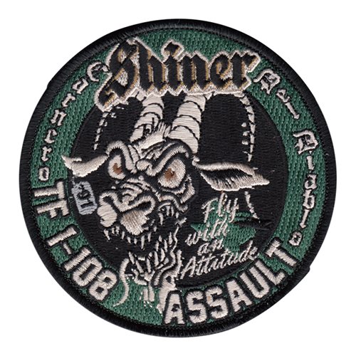 C Co. 1-108th AVN Shiner Green Patch