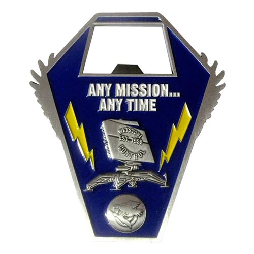 81 RCS Bottle Opener  Challenge Coin - View 2