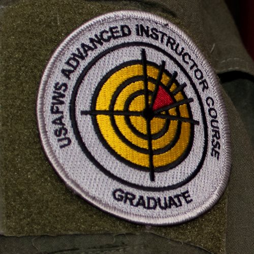 USAF Weapons School AIC Graduate Patch - View 2