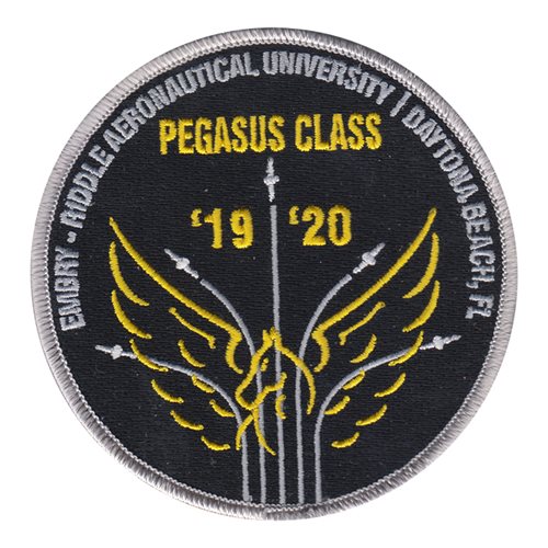 AFROTC Det 157 Embry-Riddle Aeronautical University Pegasus Class 2019 - 2020 Patch