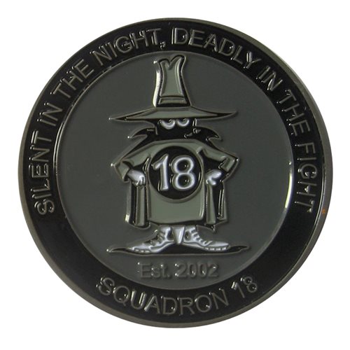 TX CAP 18 Squadron Coin