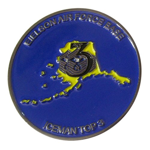 Iceman Top 3 2015 Challenge Coin - View 2