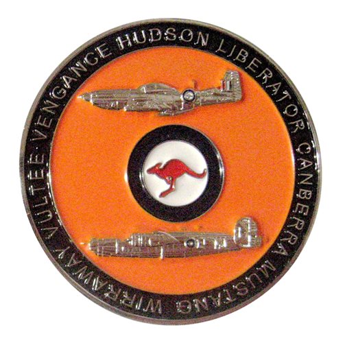 No 24 Squadron RAAF Challenge Coin - View 2