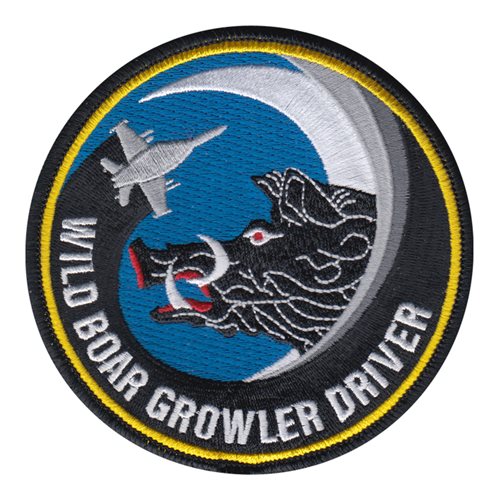 390 ECS Wild Boar EA-18G Growler Driver Patch